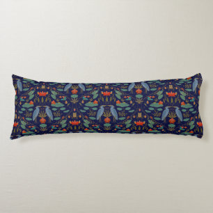Coussins Longs Chic marine bleu Heron Pond Heritage Revival