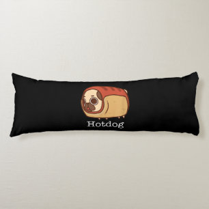 Coussins Longs chien mignon Beau Amoureux des chiens Carlin