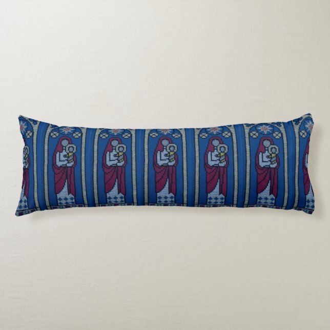 Coussins Longs Christian embroidery (Devant)