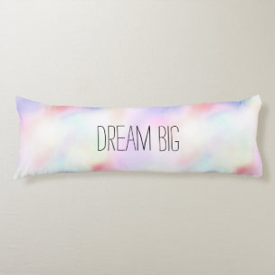 Coussins Longs Ciel arc-en-ciel rose unicorne violet