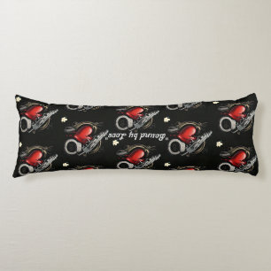 Coussins Longs "Coeur ce soir"
