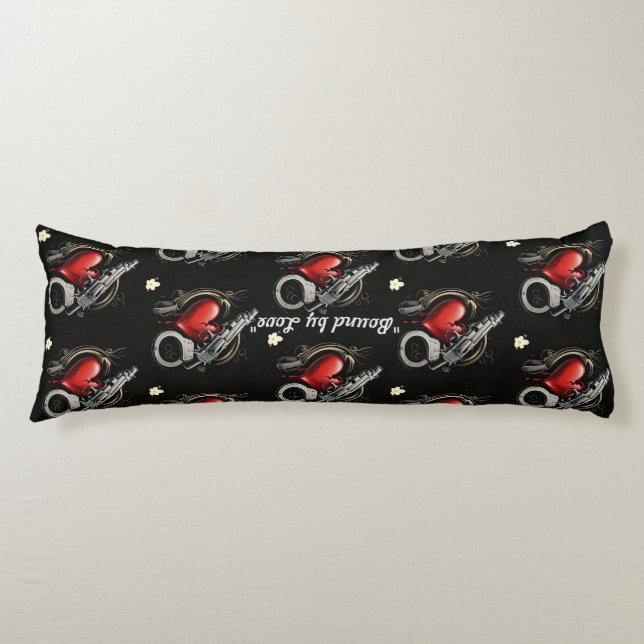 Coussins Longs "Coeur ce soir" (Devant)