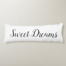 Cojin rectangular con Frase Sweet Dreams