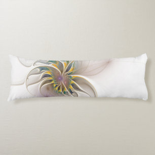 Coussins Longs Colorful fractal ornament. Flower art