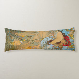 Coussins Longs Concessionnaires de transport par Alphonse Mucha (