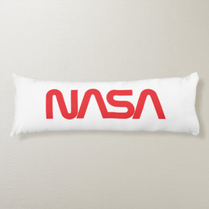 Coussins Longs Coton blanc fusées cirque Iconique NASA