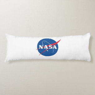 Coussins Longs Coton de qualité A blanc de fusée de la NASA 20 po