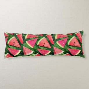 Coussins Longs Création de Motif de pastèque