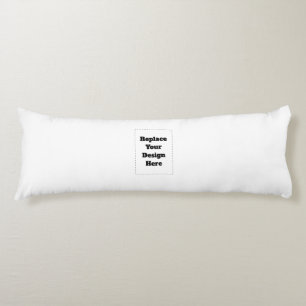 Coussins Longs Créez votre propre blanc