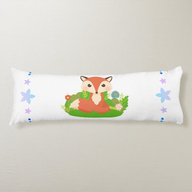 Coussins Longs Cute Little Fox (Devant)