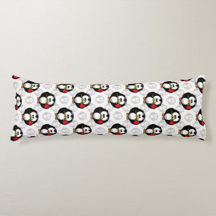 Coussins Longs Design de Motif de surface de pingouin mou Imprime