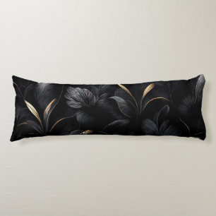 Coussins Longs Design noir élégant