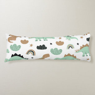 Coussins Longs Dinosaures