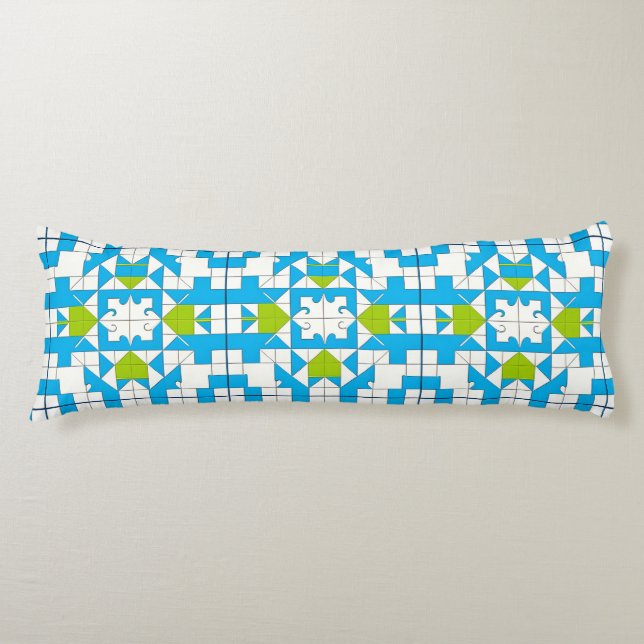 Coussins Longs Disposition en forme de puzzle pour un style de ma (Devant)