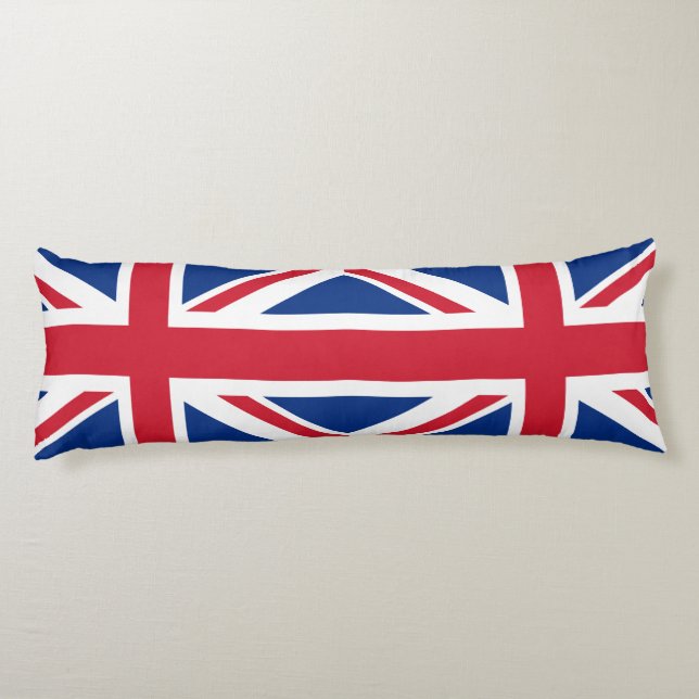 Coussins Longs Drapeau britannique Royal Union Jack (Dos)