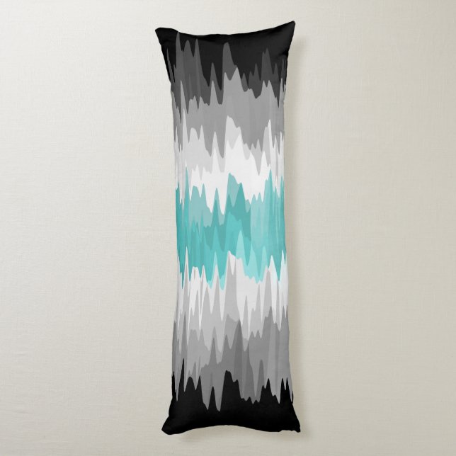 Coussins Longs Drapeau de fierté Libramasculin Bohème Funky Ondul (Dos (Vertical))