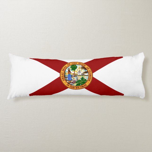 Coussins Longs Drapeau de Floride (Devant)