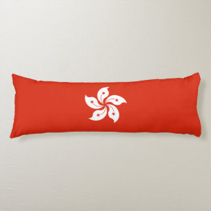 Coussins Longs Drapeau de Hong Kong