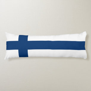 Coussins Longs Drapeau de la Finlande