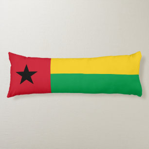 Coussins Longs Drapeau de la Guinée-Bissau