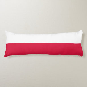 Coussins Longs Drapeau de la Pologne