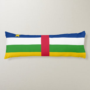 Coussins Longs Drapeau de la République centrafricaine
