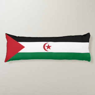 Coussins Longs Drapeau de la République démocratique arabe sahrao