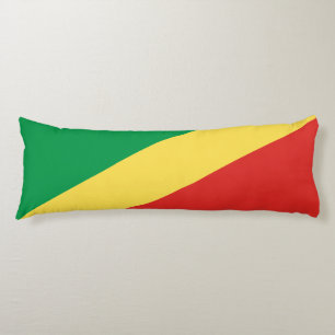 Coussins Longs Drapeau de la République du Congo