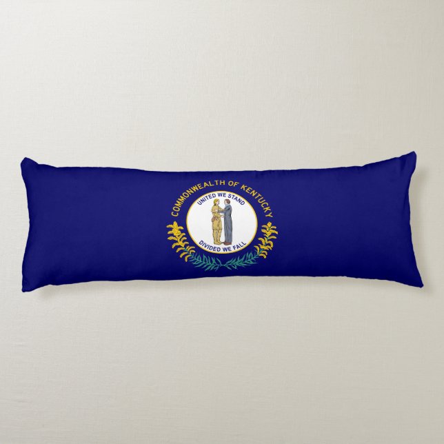 Coussins Longs Drapeau de l'État du Kentucky (Dos)