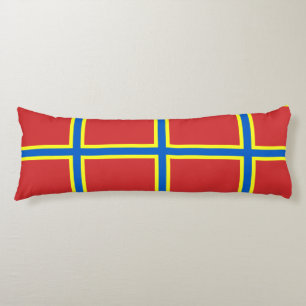 Coussins Longs Drapeau d'Orkney