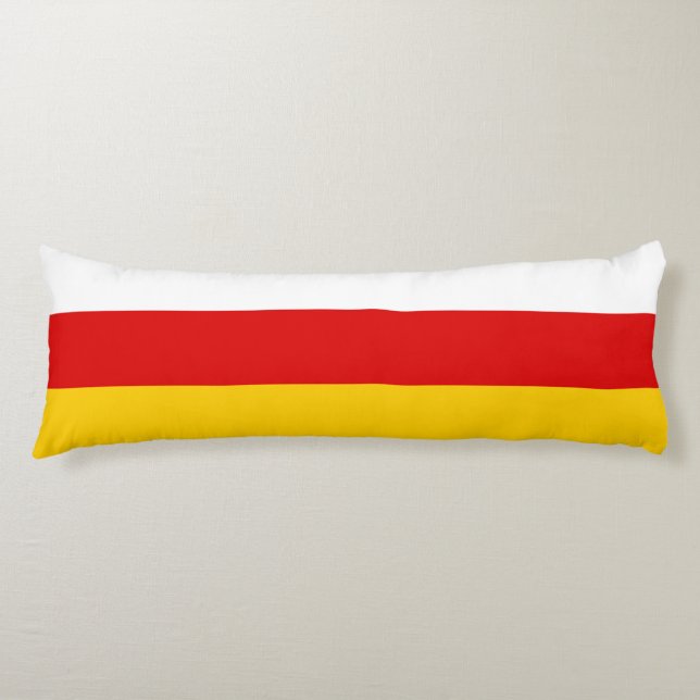 Coussins Longs Drapeau d'Ossétie du Sud (Devant)