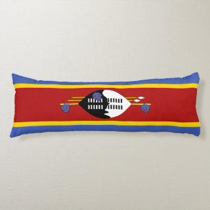 Coussins Longs Drapeau Eswatini