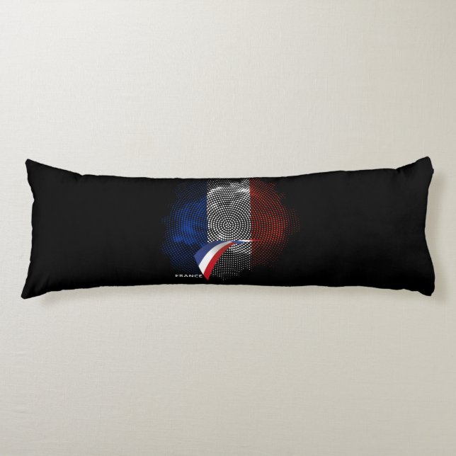 Coussins Longs Drapeau français (Devant)