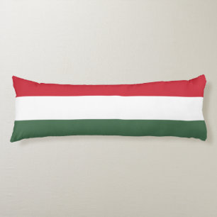 Coussins Longs Drapeau Hongrie