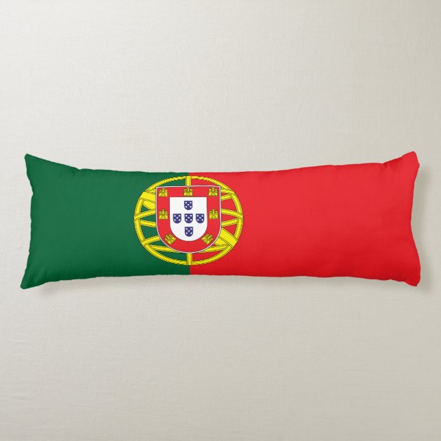 Coussins Longs Drapeau Portugal (Devant)