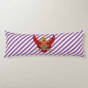 Coussins Longs Drapeau thaïlandais de rayures