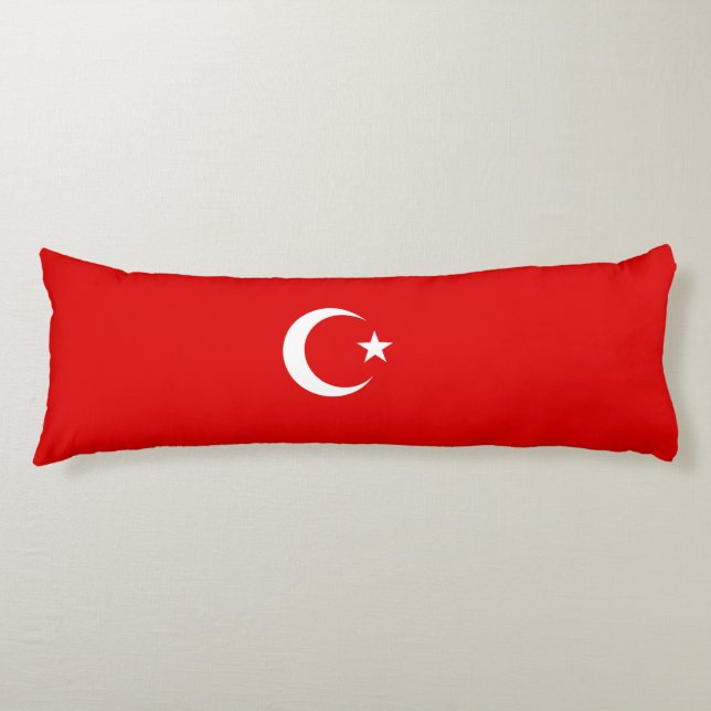 Coussins Longs Drapeau turc (Devant)
