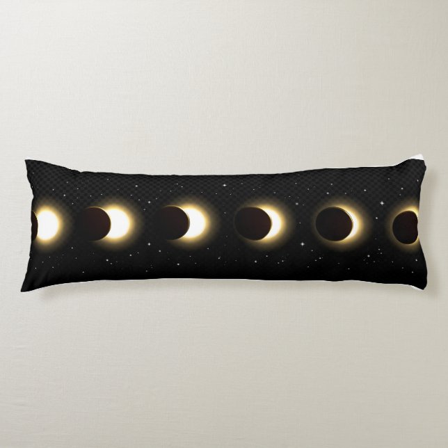 Coussins Longs Éclipse solaire (Devant)