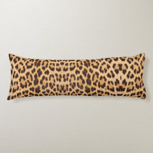 Coussins Longs empreinte de léopard mode branché style safari sau