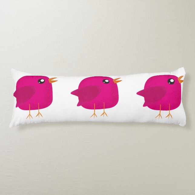 Coussins Longs Enfants mignonette birdy (Devant)