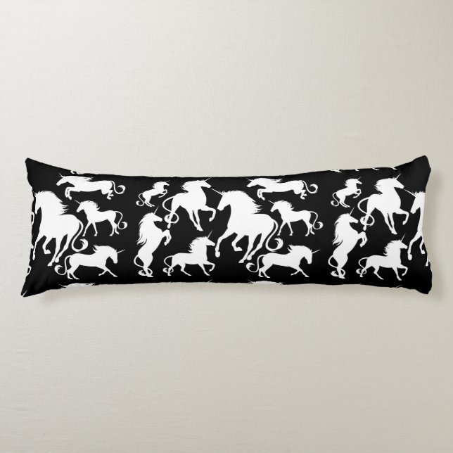 Coussins Longs ensemble de licornes (Devant)