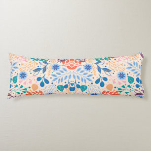 Coussins Longs Feuille coloré Motif de feuillage moderne