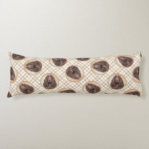Coussins Longs Field Spaniel Peinture Roan Cute Original Chien Ar