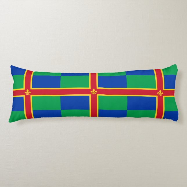 Coussins Longs Flag of Lincolnshire Body Pillow (Devant)