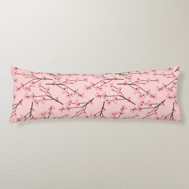 Coussins Longs Fleur de cerisier (Devant)