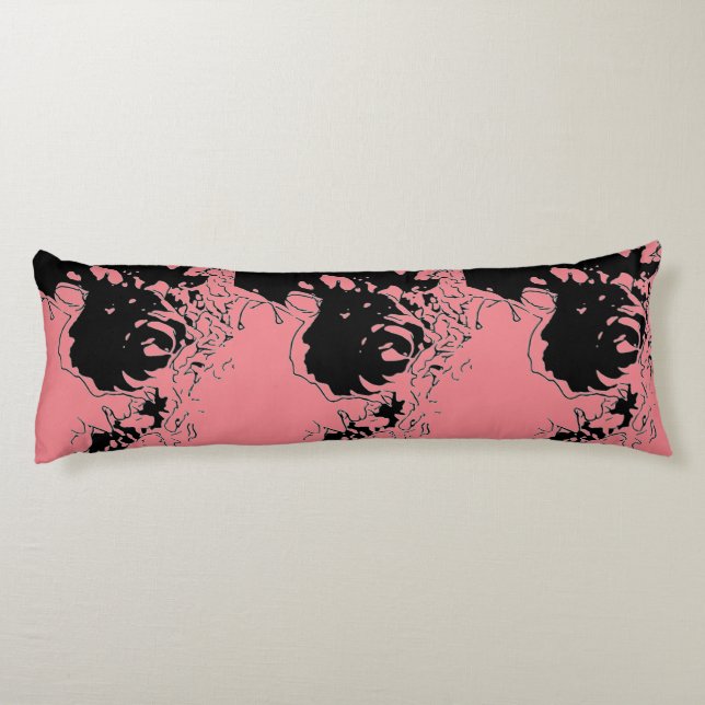 Coussins Longs Fleur Doodle (Dos)
