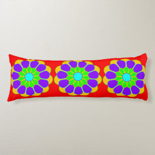 Coussins Longs Fleur Funky Power Bloom II