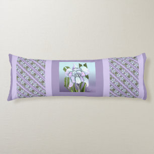 Coussins Longs Fleur Smeraldo