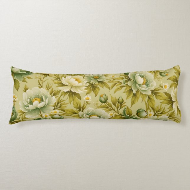 Coussins Longs fleurs (Devant)