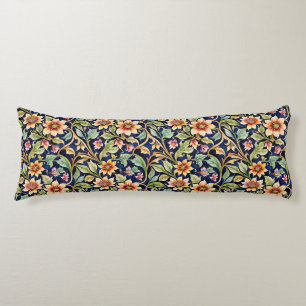 Coussins Longs Fleurs de style islamiste doré